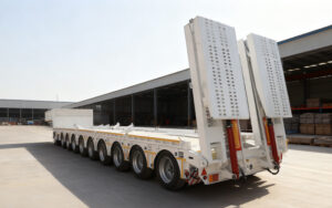 Multi-Axle Rear Tipping Semi-Trailer