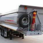 U-Shaped Rear Dump Semi-Trailer