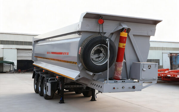 U-Shaped Rear Dump Semi-Trailer