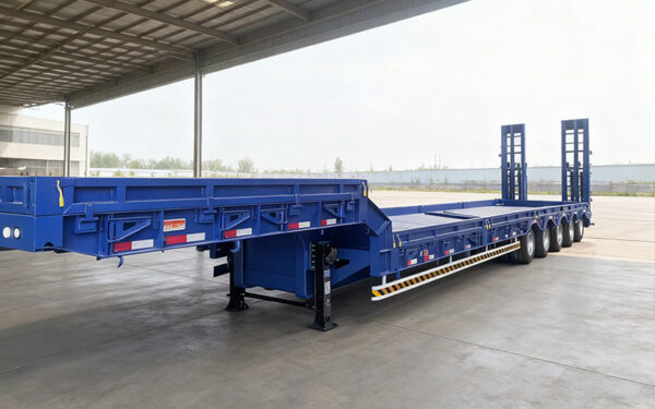Heavy-Duty Lowboy Semi-Trailer