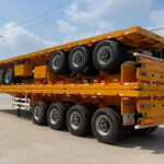 Heavy-Duty Flatbed Semi-Trailer
