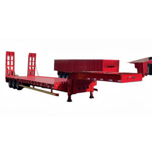 Heavy-Duty Lowboy Semi-Trailer