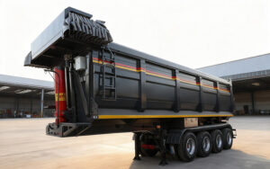 Multi-Axle Rear Tipping Semi-Trailer