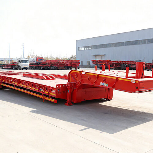 Heavy-Duty Lowbed Semi-Trailer