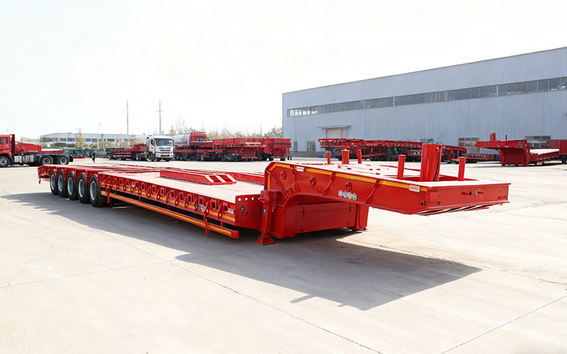 Heavy-Duty Lowbed Semi-Trailer