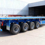 Heavy-Duty Flatbed Semi-Trailer